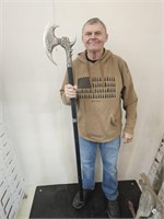 58" With Handle See Size of  Sharp Axe / Sword