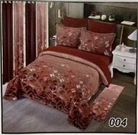 HOME TEXTILE
12PCS QUEEN SIZE BED SET