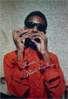 Autograph COA Stevie Wonder Photo