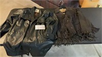 Size 16 and 22/24 leather jackets