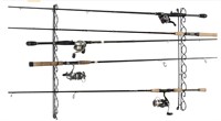 Wire Horizonal Rack for Fishing Rod Storage