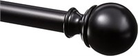 Amazon Basics 2.5cm Curtain Rod with Round Finials