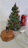 Ceramic Christmas Tree.  Missing some Small
