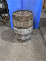 Wooden Oak barrel