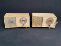 Vintage General Electric Clock Radios
