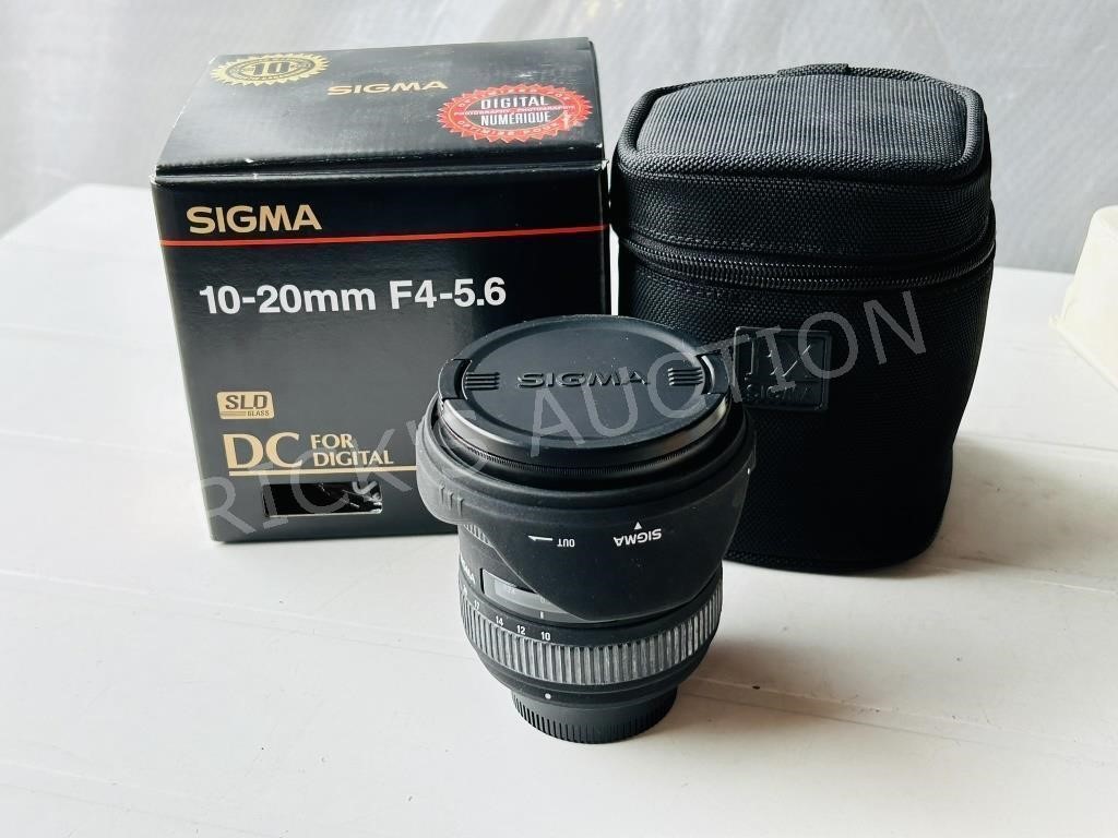 Sigma DC 10 - 20mm lens