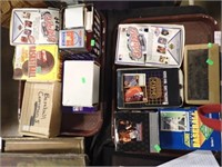 2 TRAYS BASEBALL & OTHER SPORTS CARDS