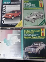 DODGE/CHRYSLER/PLYMOUTH/JEEP MANUALS