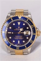 Rolex Oyster Perpetual Date Submariner 300m Blue