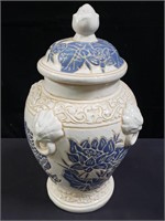 Ceramic covered urn