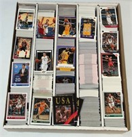Large Box of 5,000 Assorted Basketball Cards