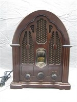 Vintage Working Veneer Combined Radio Box