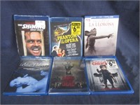 Blue Ray DVD Lot.