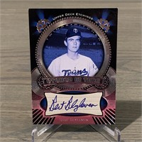 Bert Blyleven Auto Baseball Card