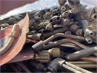 Crate of Torch Handles and Tips