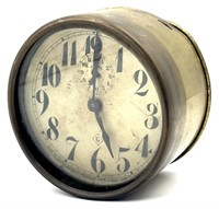 Vintage Brass Gilber Clock Co. Clock