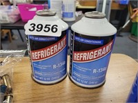 (2) 12 OUNCE CANS OF R134-A REFRIGERANT