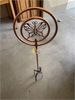 Copper butterfly sprinkler