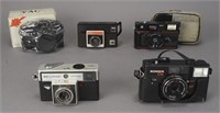 5 Assorted 35mm & 126 Film Cartridge Cameras