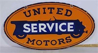 DSP United Service Motors sign