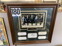 FRAMED / AUTOGRAPHED PRESIDENTS OF THE US WALL ART