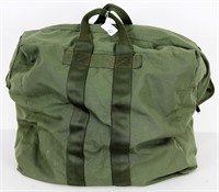 U.S. Military Green Duffle Bag Zipper on top