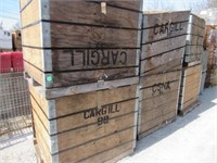(qty - 6) Pallet Bottom Crates-