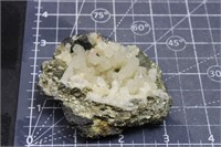 Pyrite & Quartz Specimen, Peru, 6oz