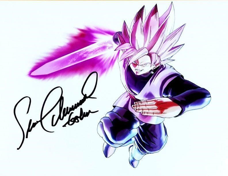 Dragon Ball Z  Sean Schemmel Signed Photo Reprint