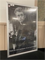 James Dean Framed Poster