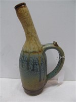 Signed pottery jug