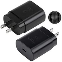 USB Type C Wall Charger, 2-Pack PD 25W Super F