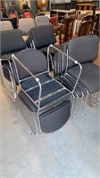 Qty Black Office Chairs