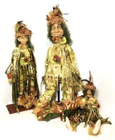 Enchanted Forest Gnomes Lot of 3