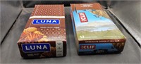 2 Boxes Energy/Nutrition Bars. 15Luna Carmel