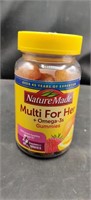 Nature Made Multi For Her+Omega-3s 
80 Gummies.