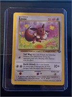 1999 Original OLD Eevee Pokemon CARD