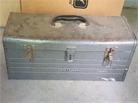 Craftsman Metal Toolbox w/Contents NOTE