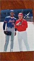 Picture of Pete Rose & Darryl Strawberry