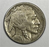 1913-D Buffalo Nickel Type 2 Extra Fine XF