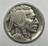 1917-S Buffalo Nickel Fine F details