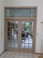 French Door with top scroll