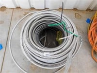 250+/- electric wire in flex conduit