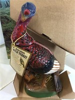 Wild Turkey decanter  (full).  Limited edition