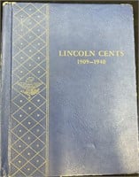 1909-1940 LINCOLN CENTS 95% Complete
