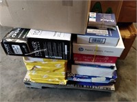 Misc Office Supplies; Papers. Binders, Envelopes,