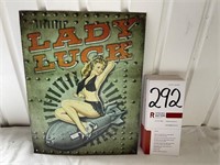 Lady Luck Sign