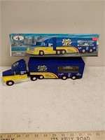 1997 Sunoco racing team truck and trailer