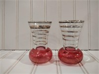 Vintage Bartlett Collins Bud Vases