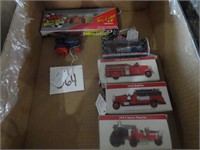 Toy Fire Truck Collection Lot